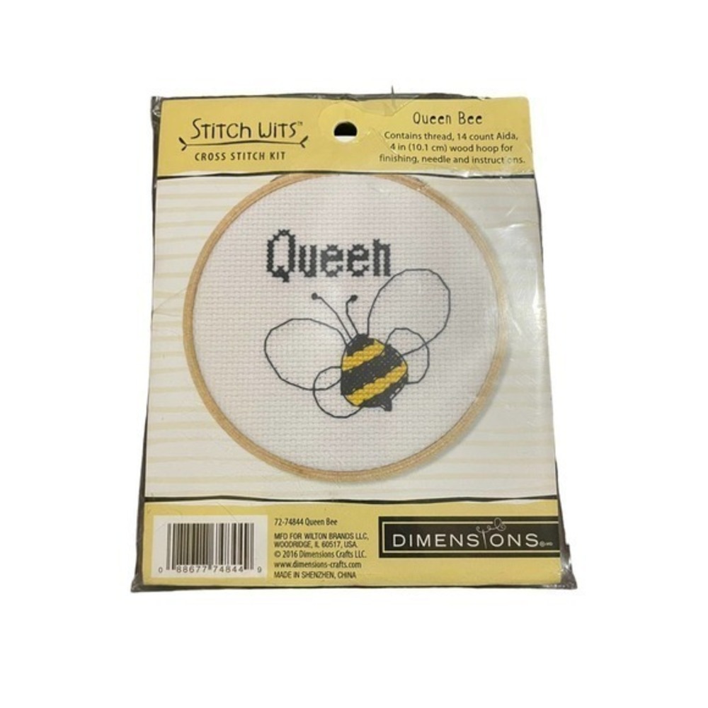 Dimensions Stitch Wits Cross Stitch Kit Queen Bee